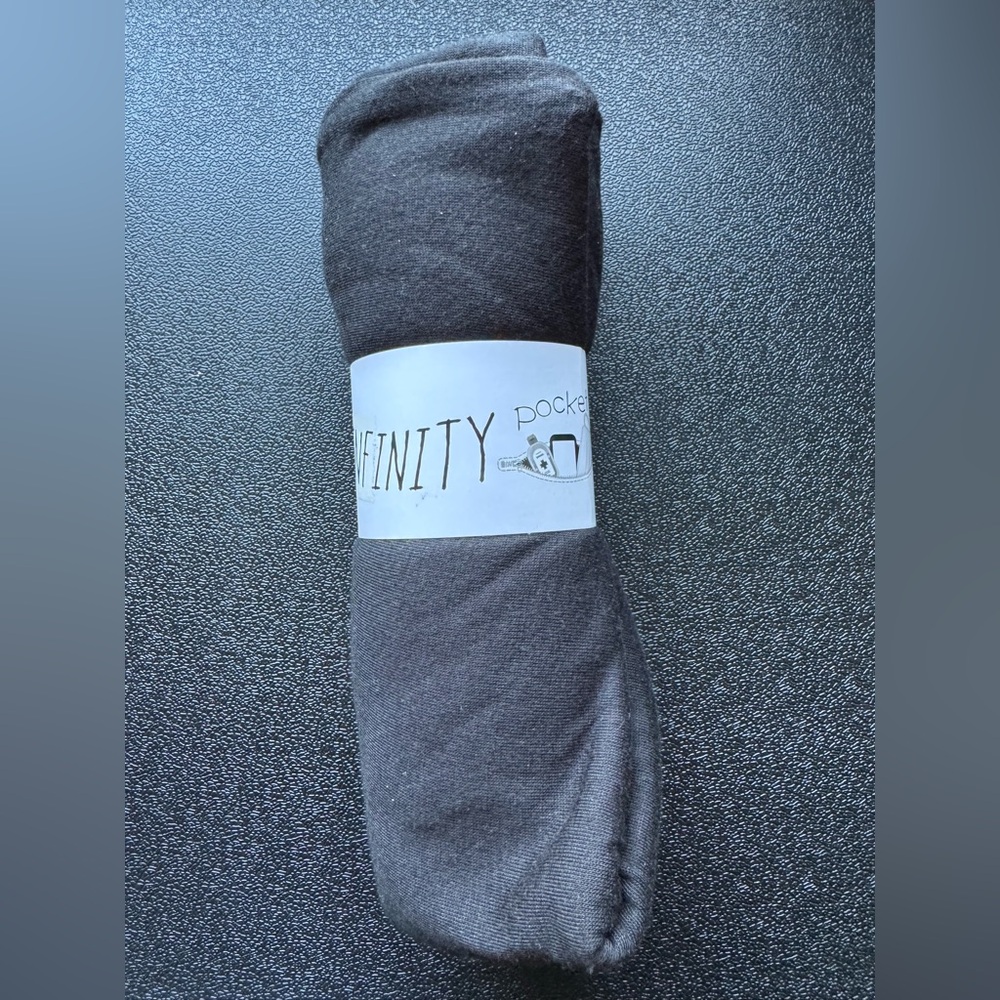 NFINITY Classic Black Pocket Scarf